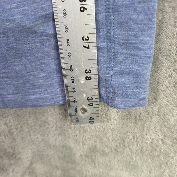 Womens Eddie Bauer Heather Blue Sweatpants Drawstring Cotton Blend Stretch XXL - Picture 7 of 9